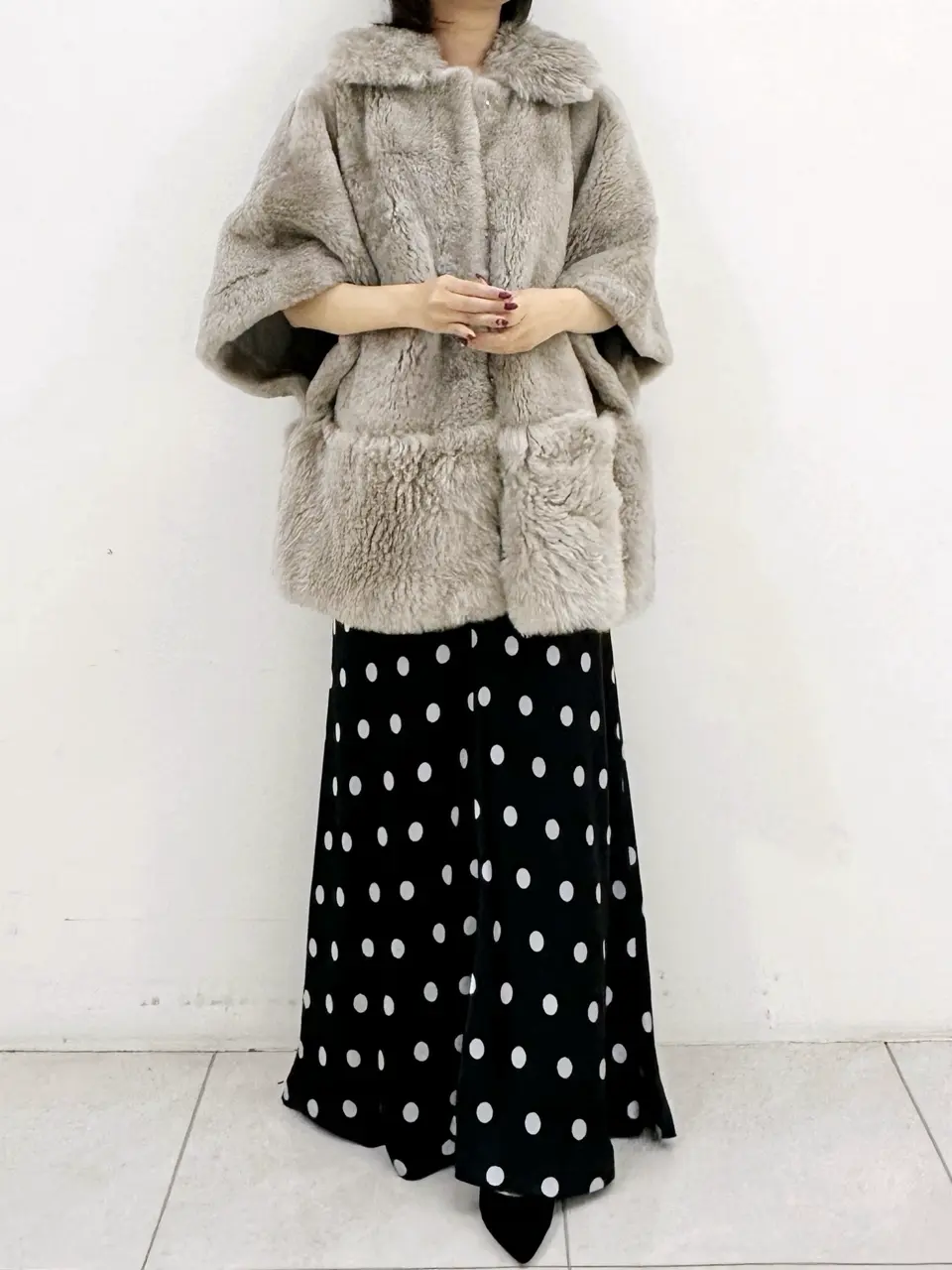 GRACE CONTINENTAL MORITA AI コーディネート画像