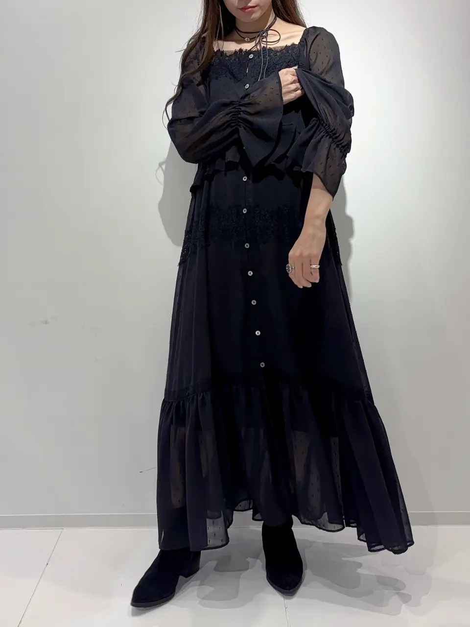 GRACE CONTINENTAL Hikaru Okada コーディネート画像