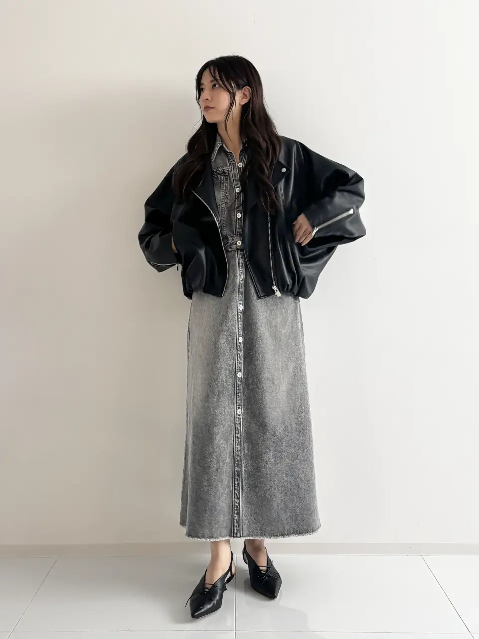 GRACE CONTINENTAL Hikaru Okada コーディネート画像