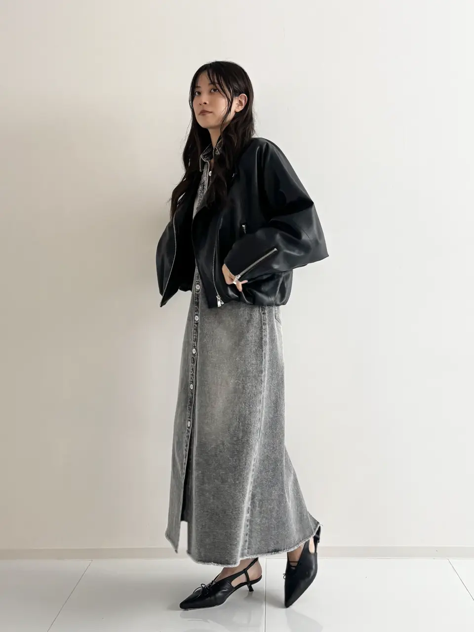 GRACE CONTINENTAL Hikaru Okada コーディネート画像