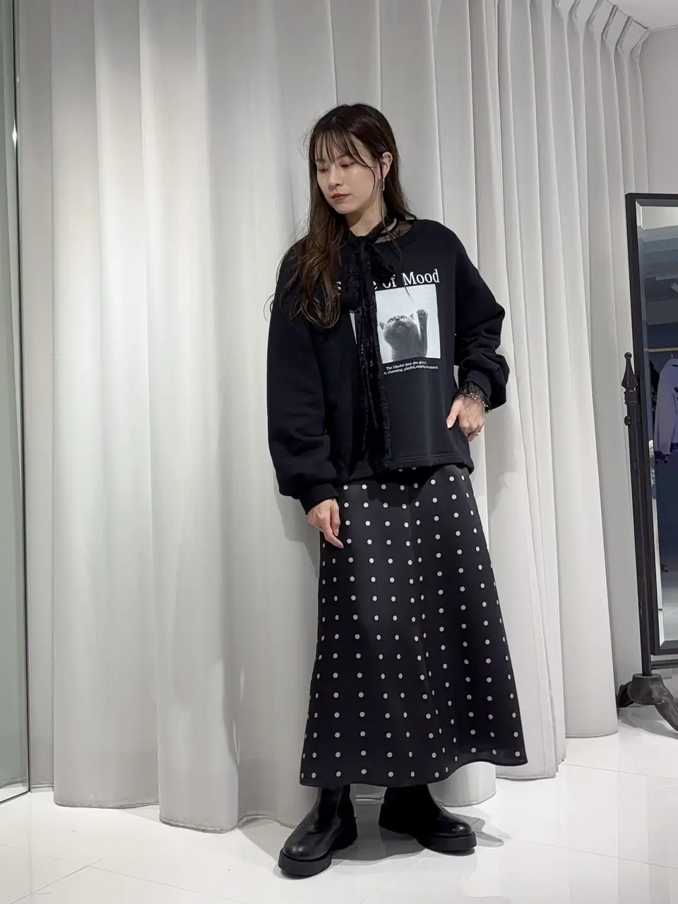 GRACE CONTINENTAL Hikaru Okada コーディネート画像