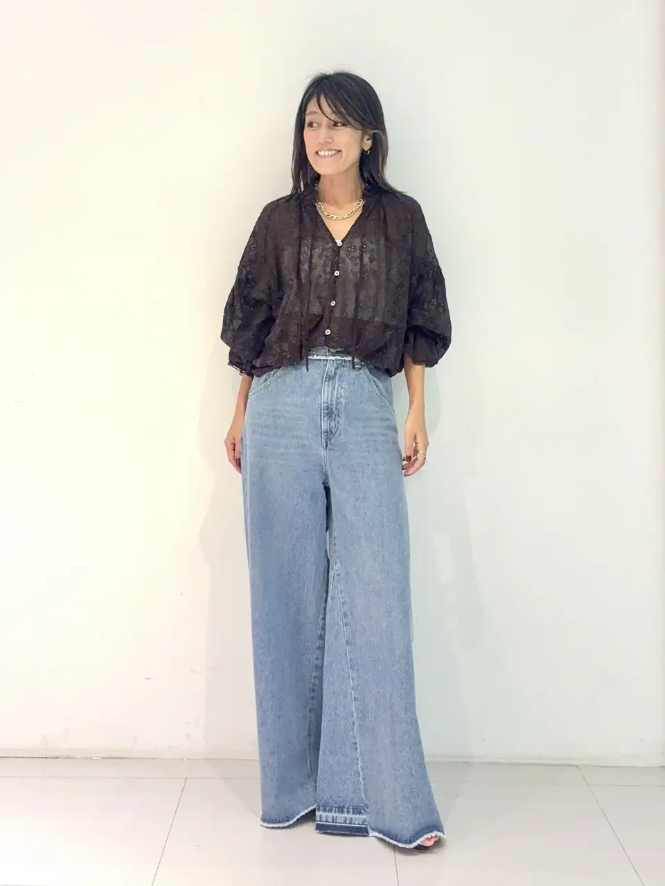 GRACE CONTINENTAL yukimi yonee コーディネート画像