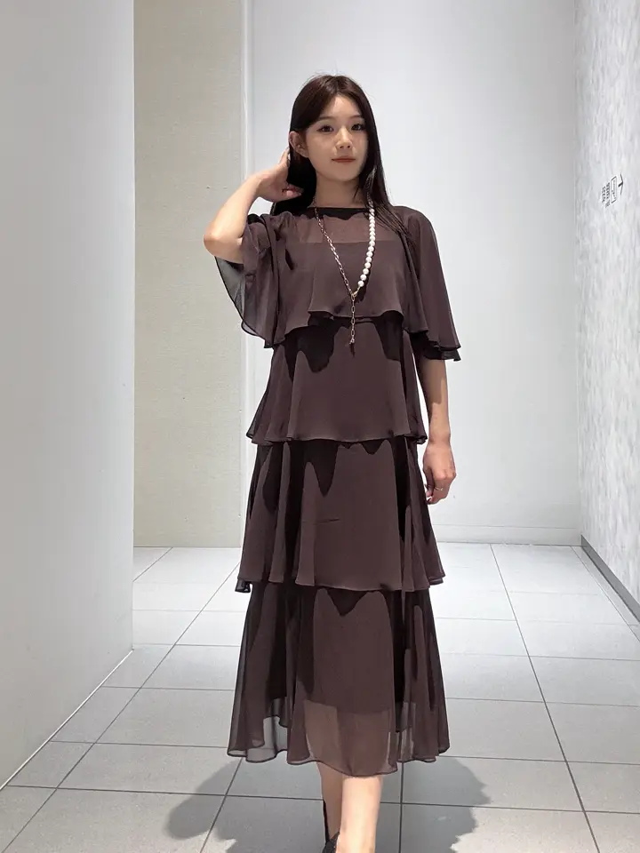 GRACE CONTINENTAL 王　宇キン コーディネート画像