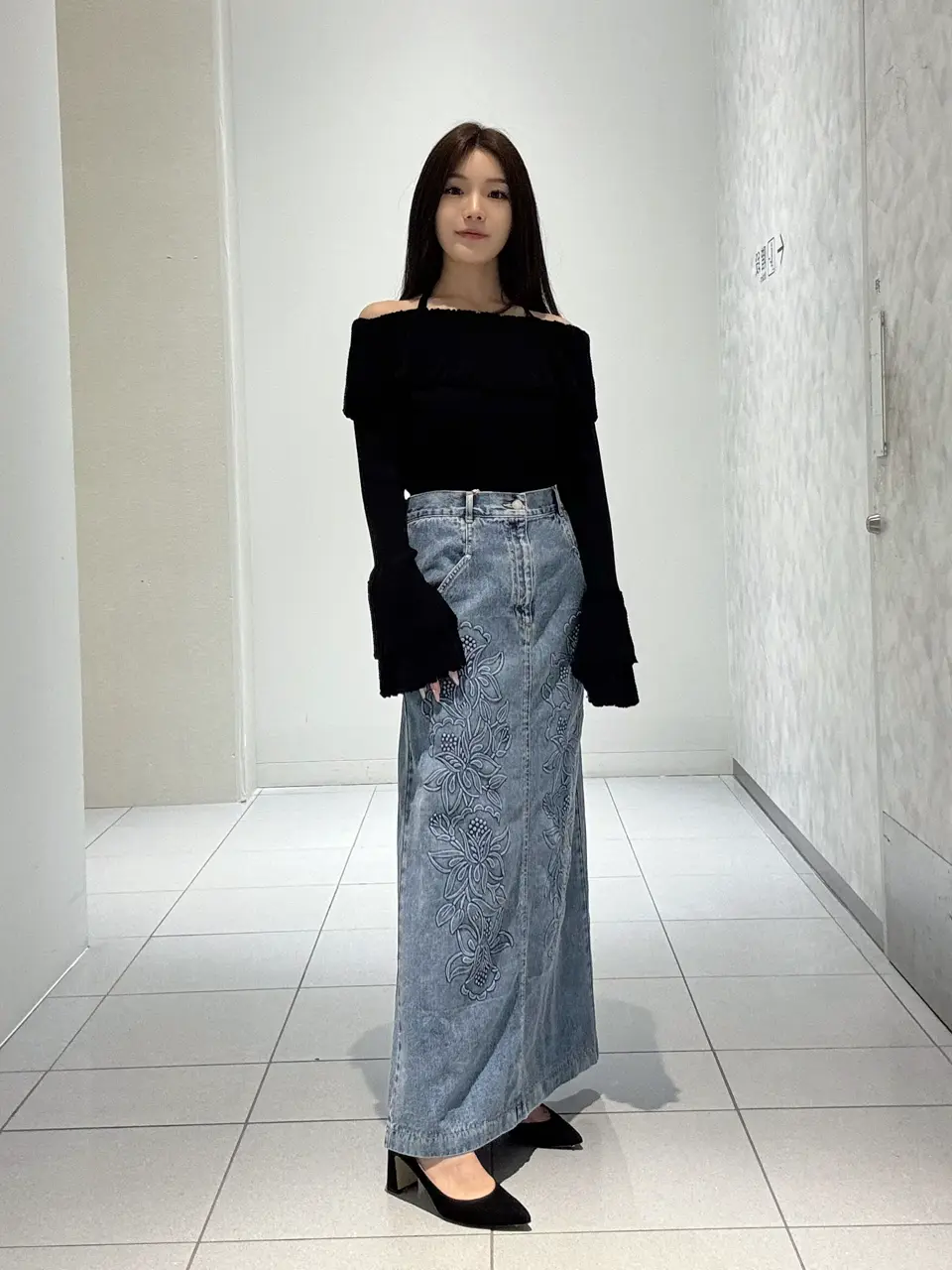 GRACE CONTINENTAL 王　宇キン コーディネート画像