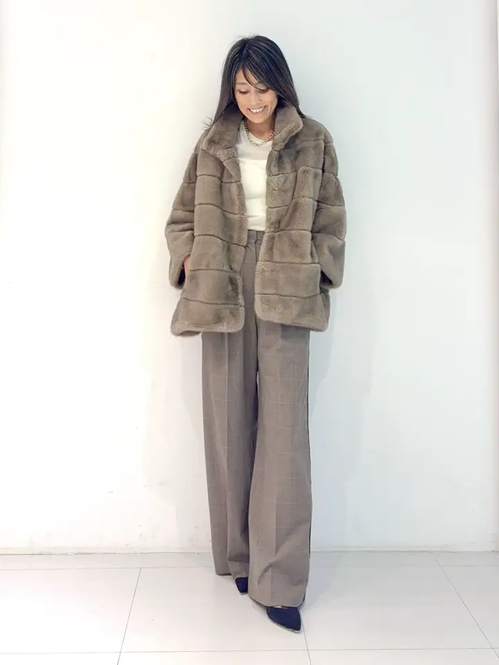 GRACE CONTINENTAL yukimi yonee コーディネート画像