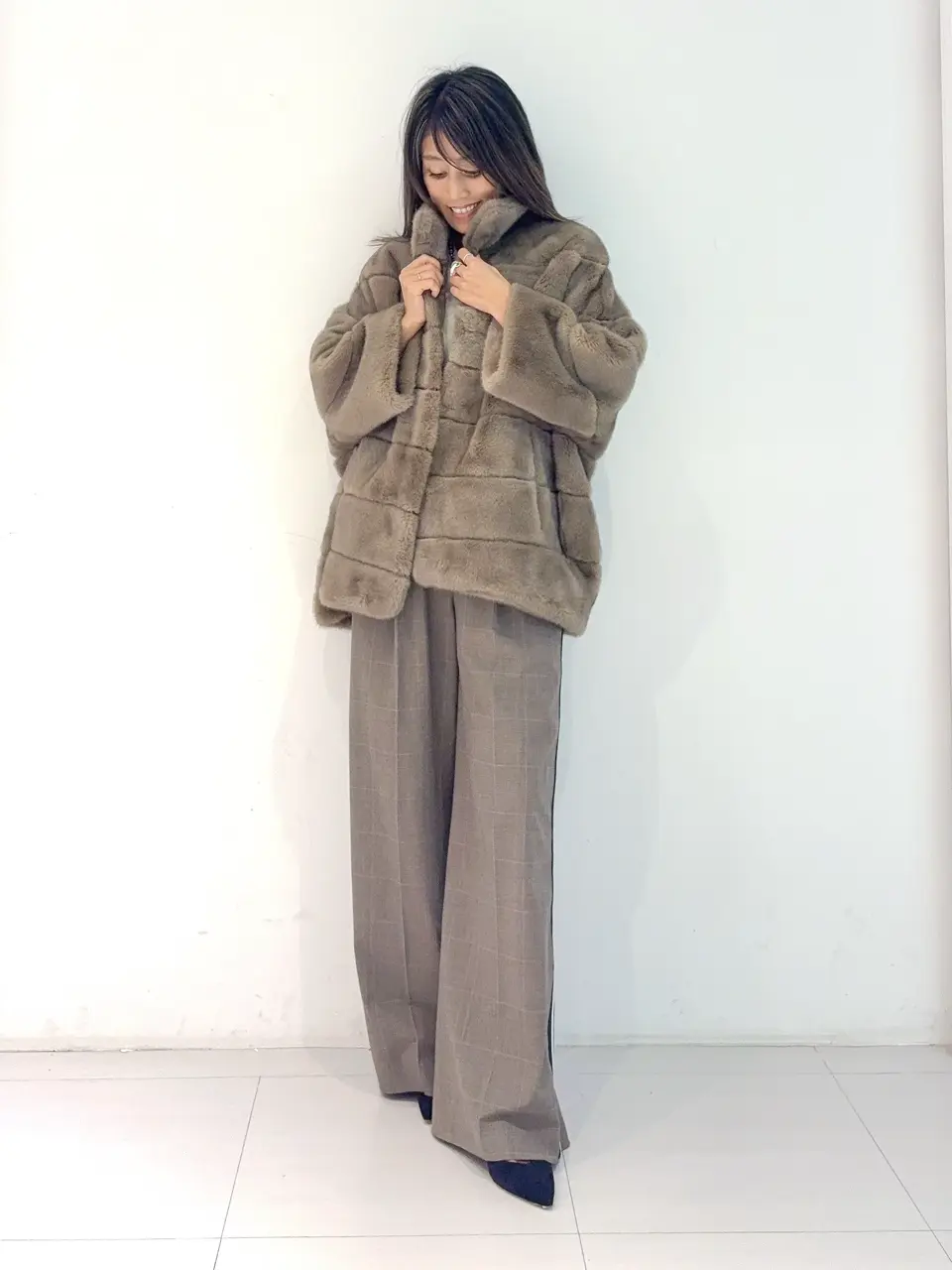 GRACE CONTINENTAL yukimi yonee コーディネート画像