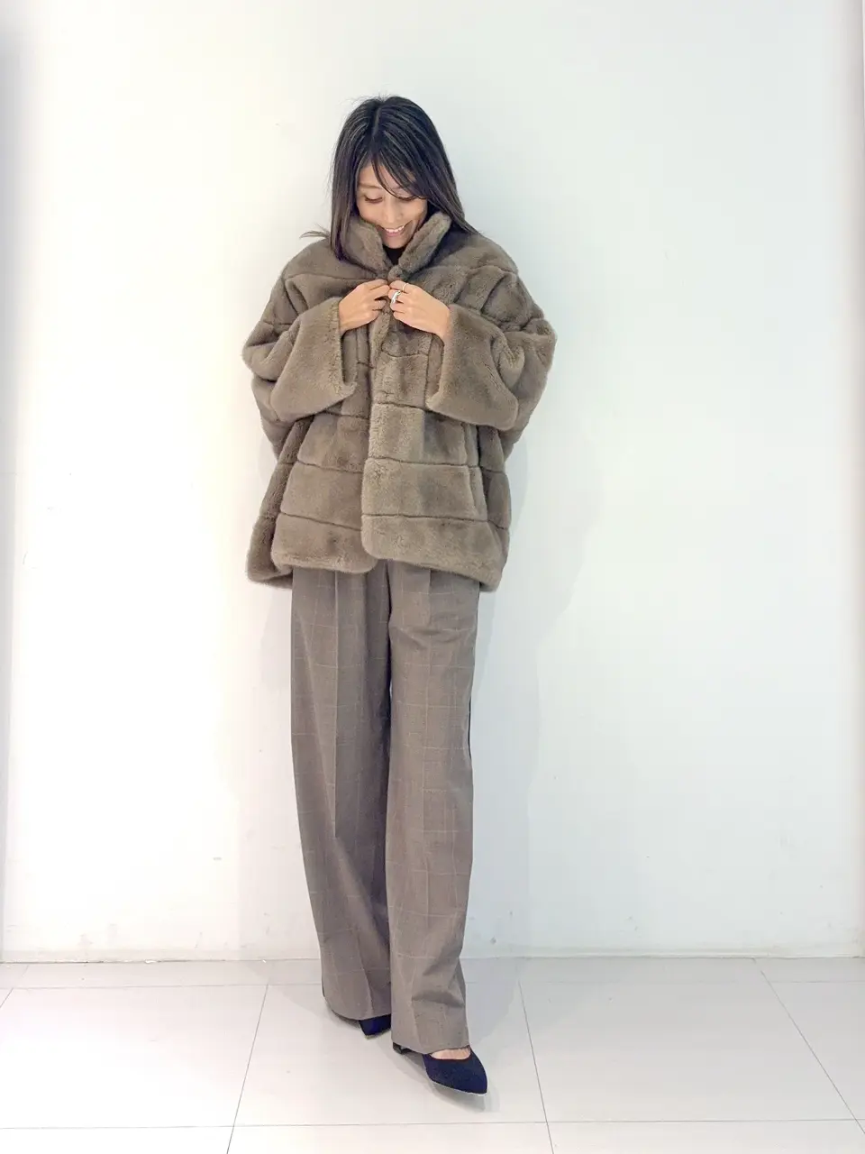 GRACE CONTINENTAL yukimi yonee コーディネート画像