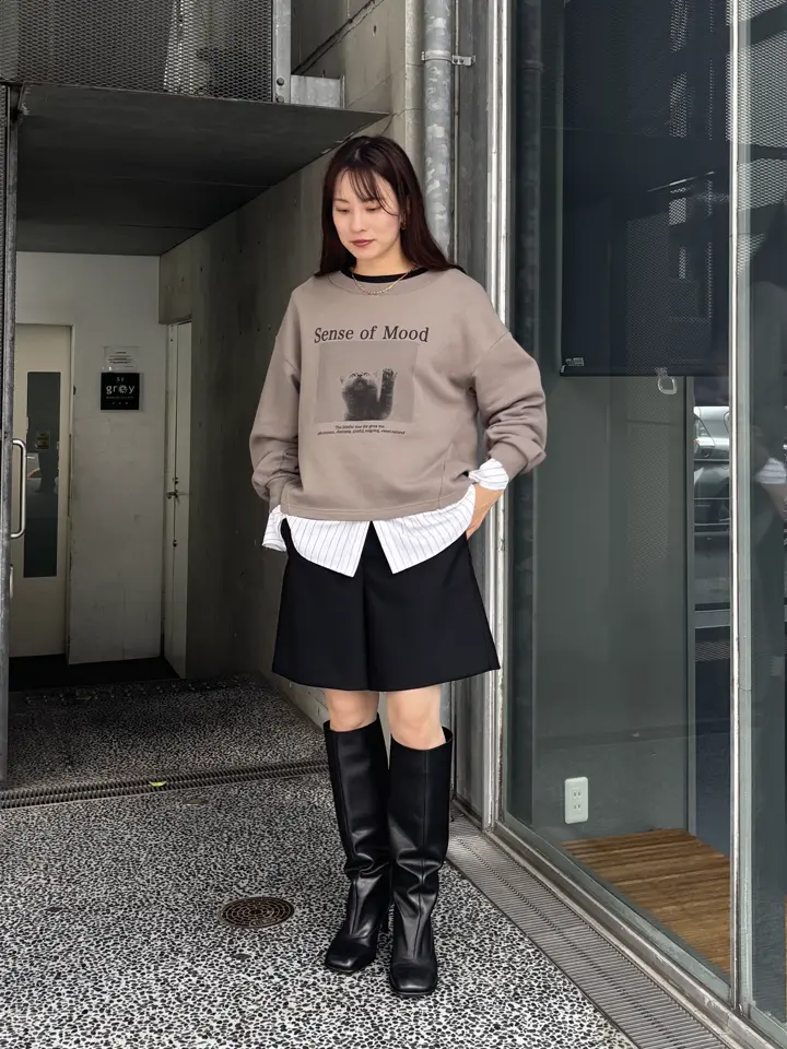 GRACE CONTINENTAL Hikaru Okada コーディネート画像