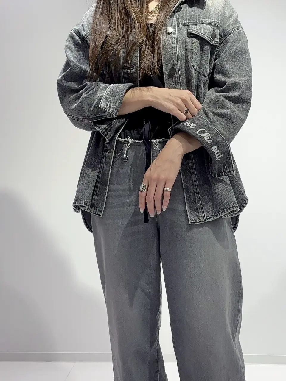 GRACE CONTINENTAL Hikaru Okada コーディネート画像