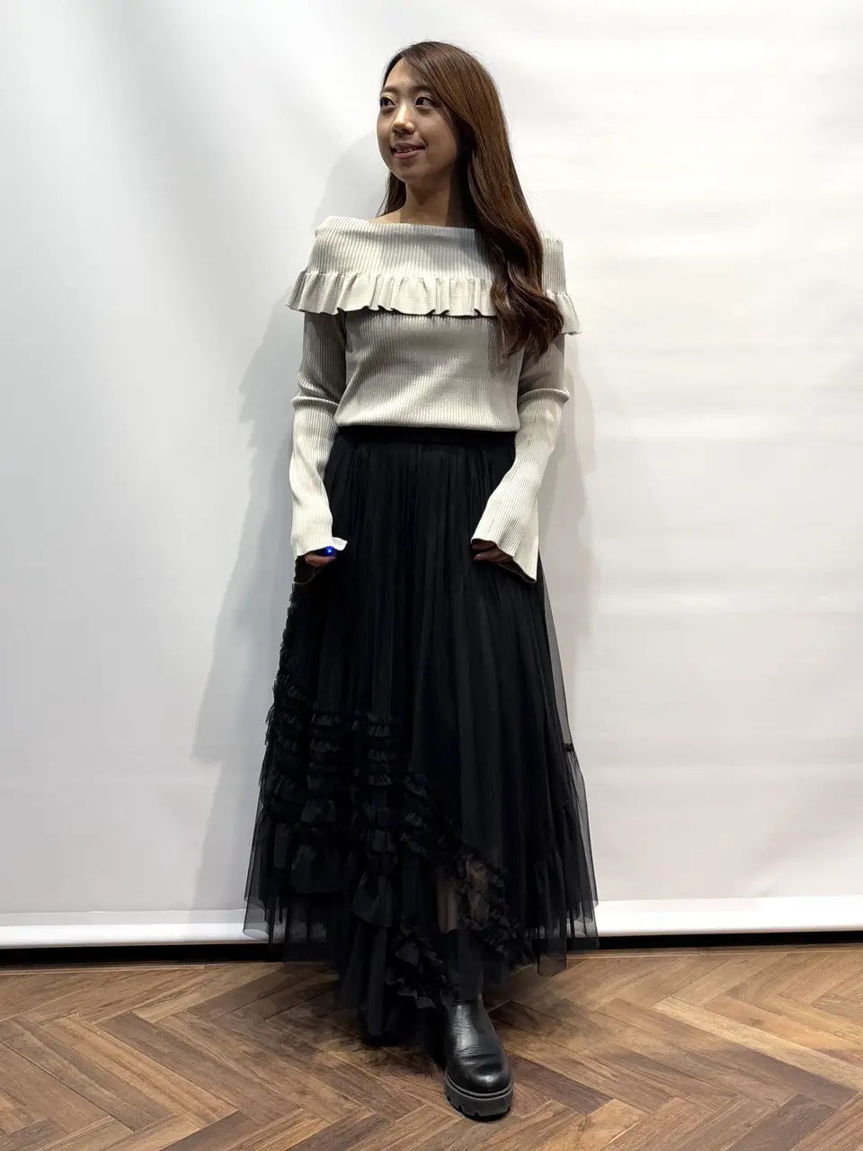 GRACE CONTINENTAL HIGASHIGAWA.R コーディネート画像