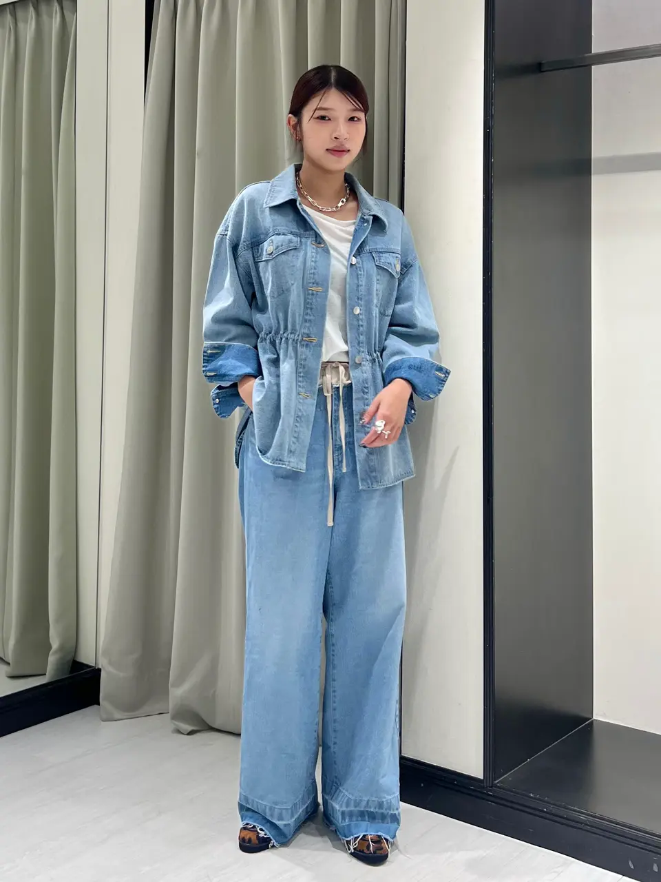 GRACE CONTINENTAL NORIA コーディネート画像