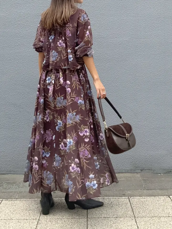 GRACE CONTINENTAL yukimi yonee コーディネート画像