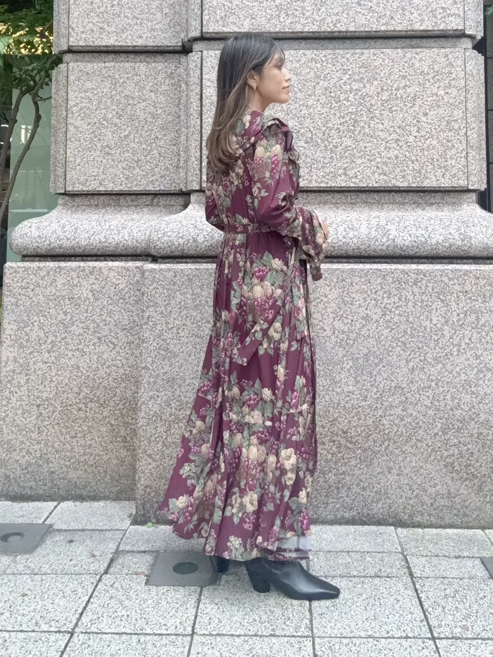 GRACE CONTINENTAL yukimi yonee コーディネート画像