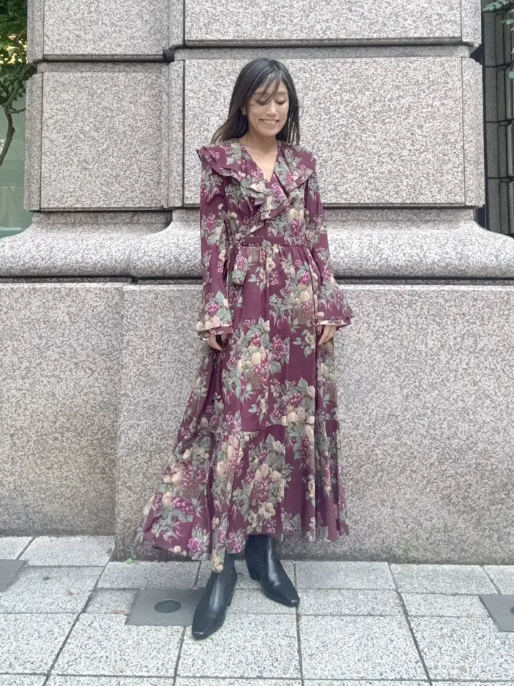 GRACE CONTINENTAL yukimi yonee コーディネート画像