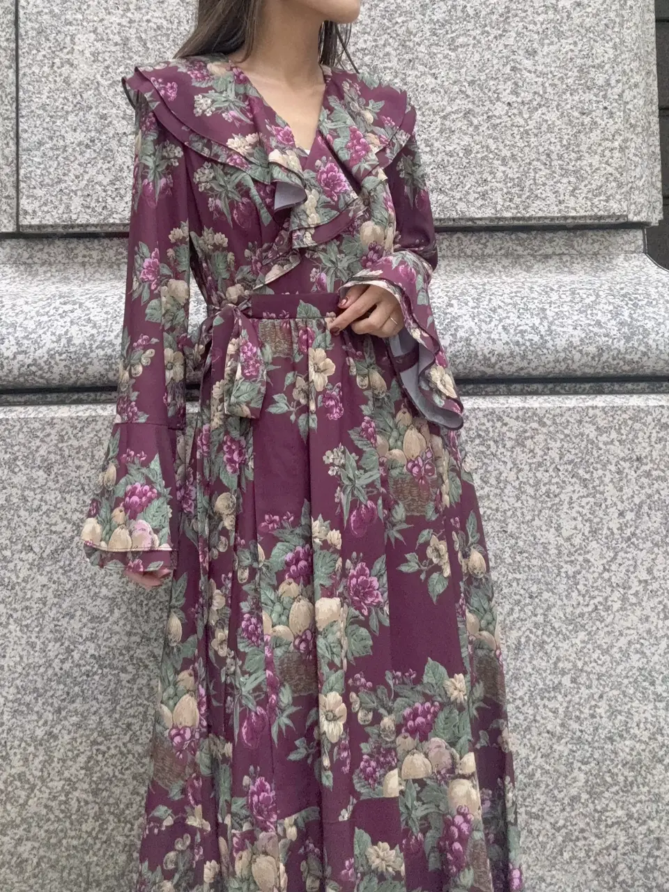 GRACE CONTINENTAL yukimi yonee コーディネート画像