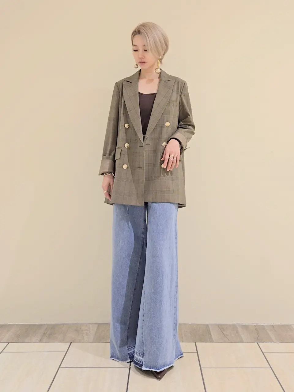 GRACE CONTINENTAL isono yui コーディネート画像