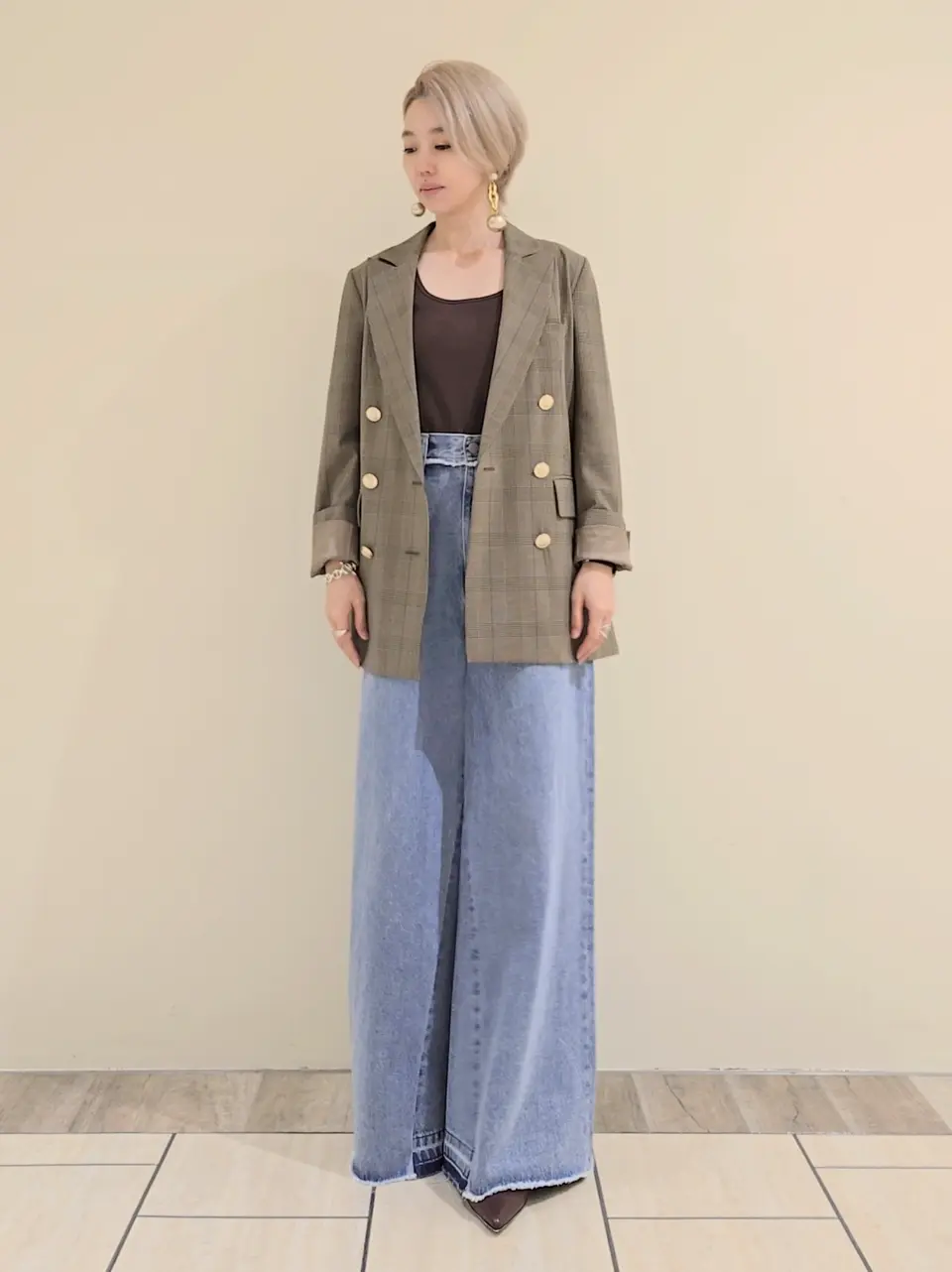 GRACE CONTINENTAL isono yui コーディネート画像