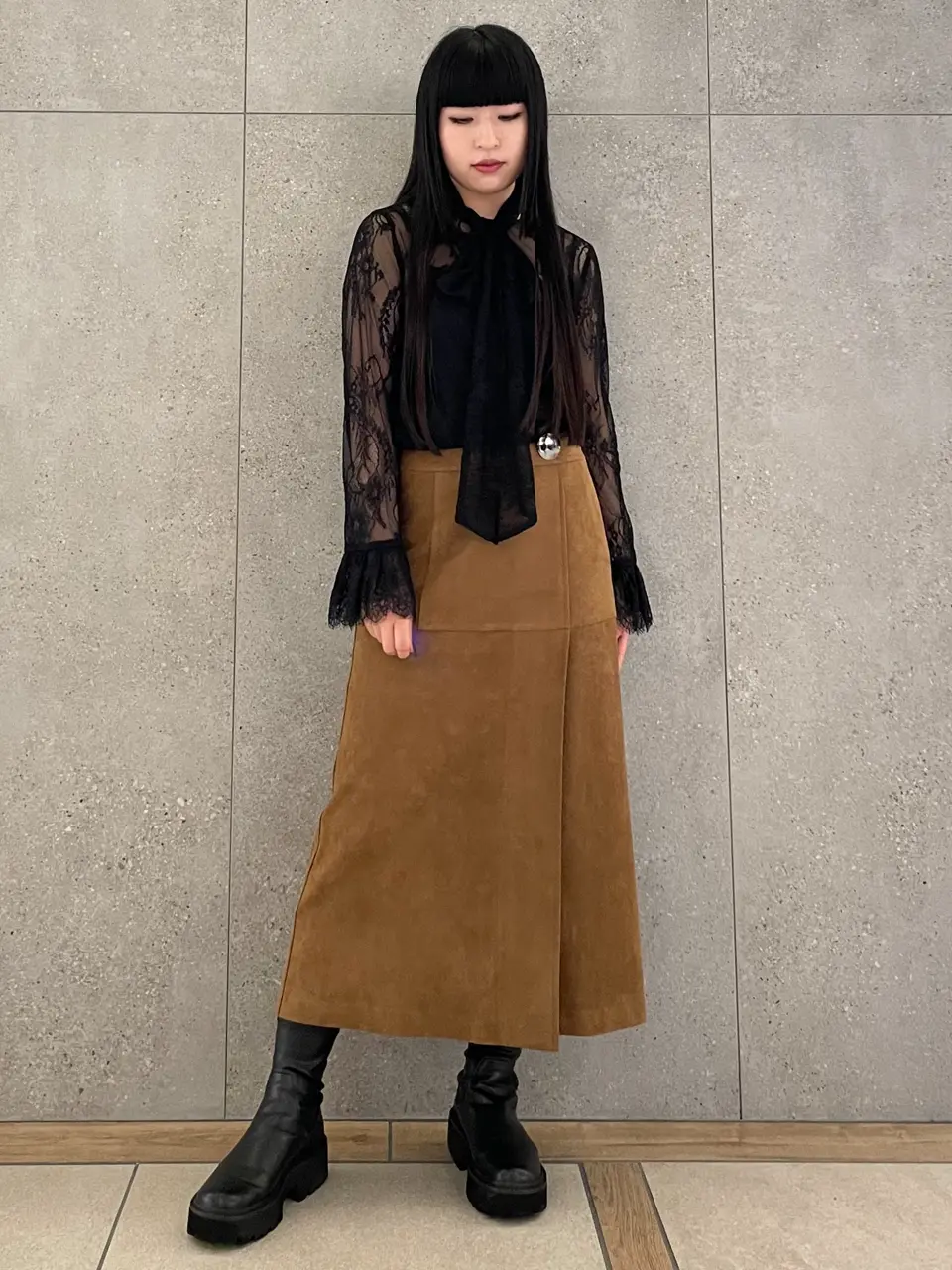 GRACE CONTINENTAL 清水　杏梨 コーディネート画像