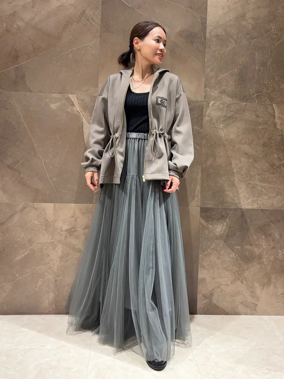 GRACE CONTINENTAL 穐山　香織 コーディネート画像