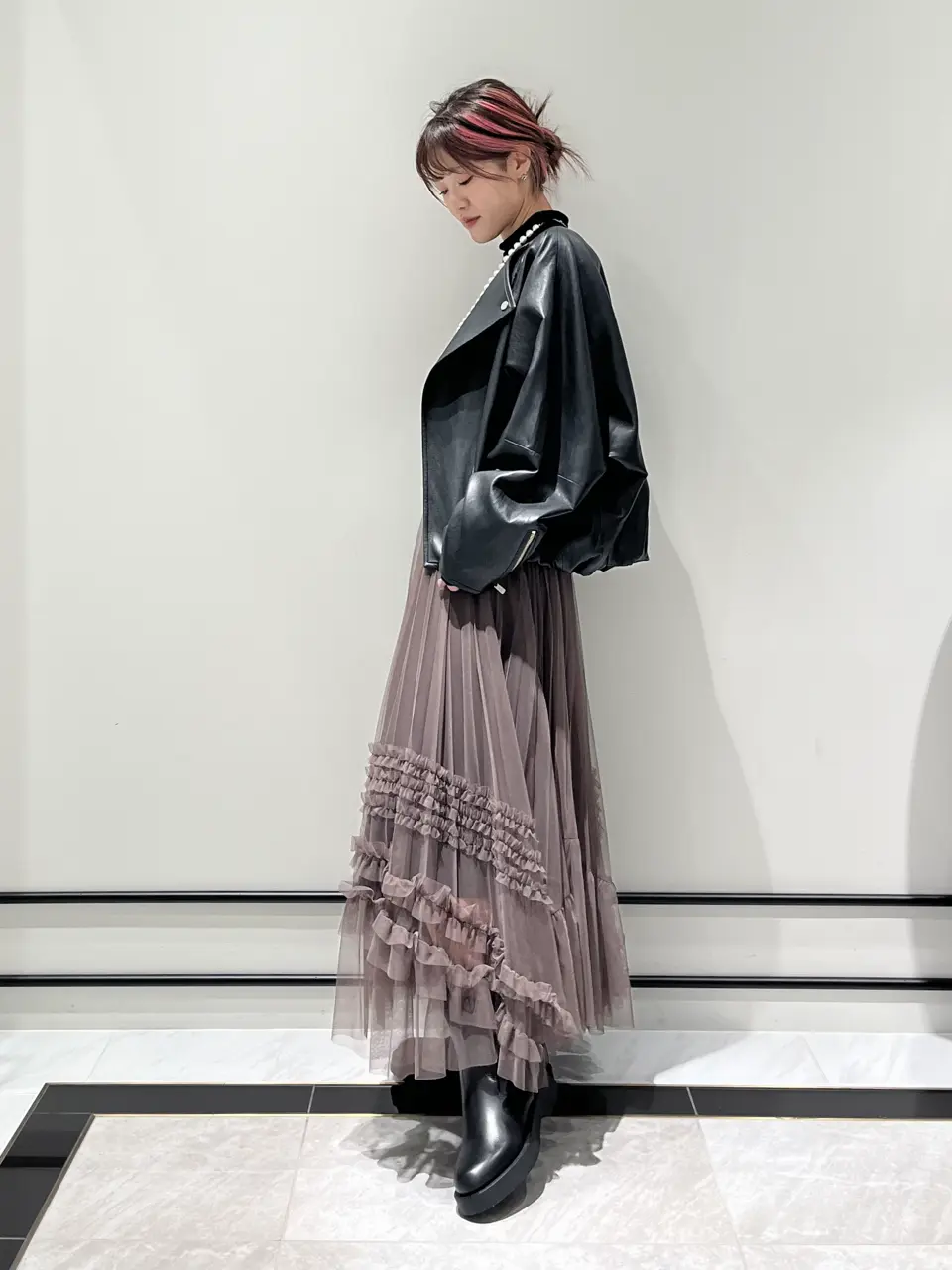 GRACE CONTINENTAL A.Kameyama コーディネート画像