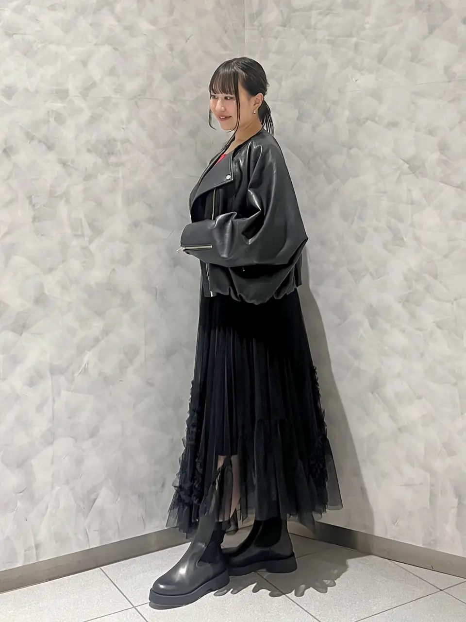 GRACE CONTINENTAL 根本　紗良 コーディネート画像