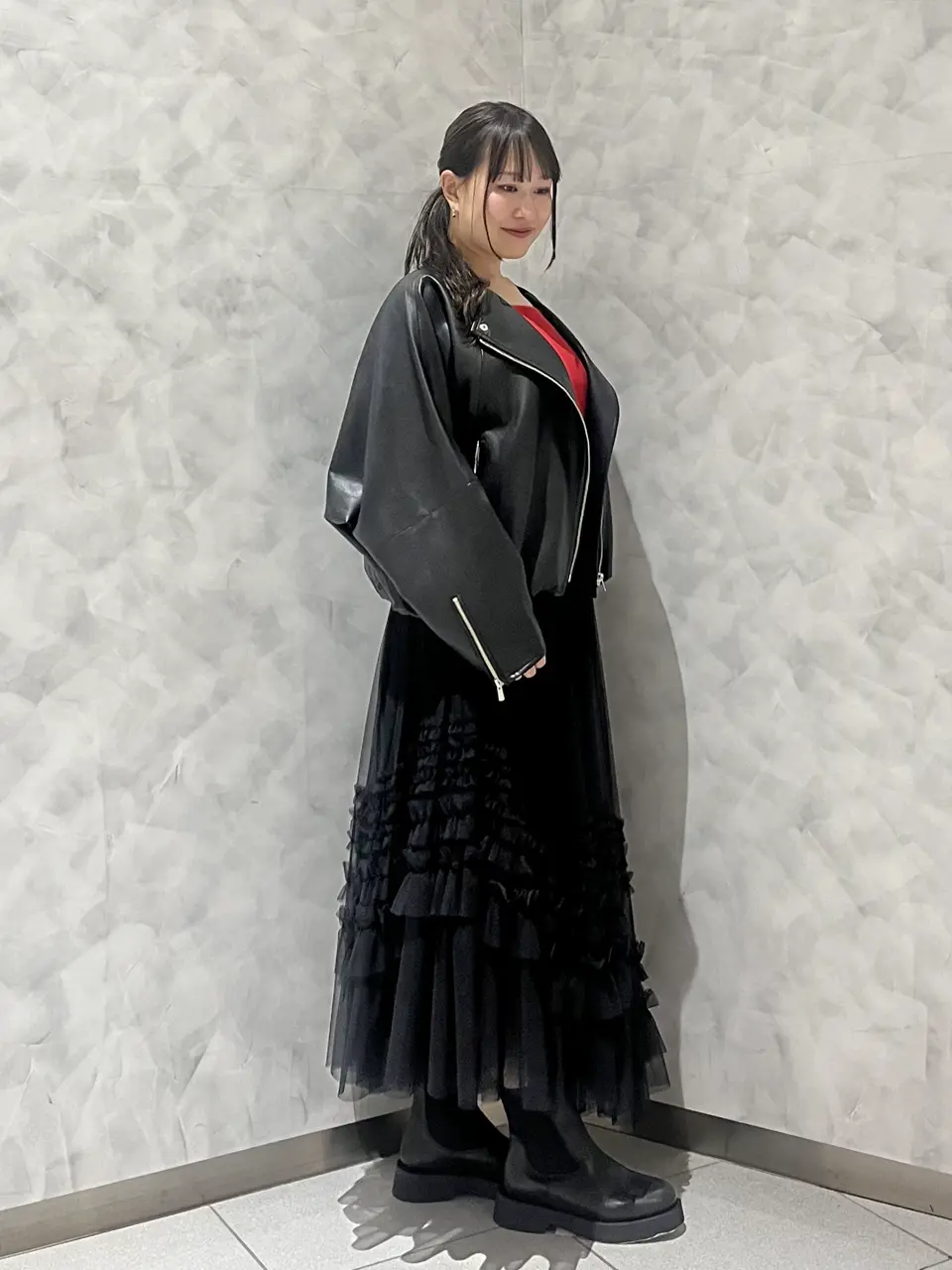 GRACE CONTINENTAL 根本　紗良 コーディネート画像