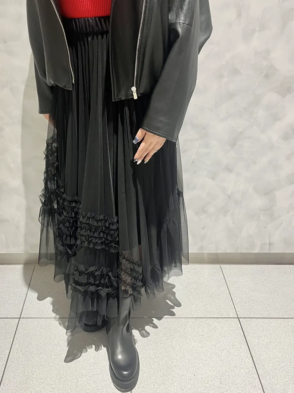 GRACE CONTINENTAL 根本　紗良 コーディネート画像