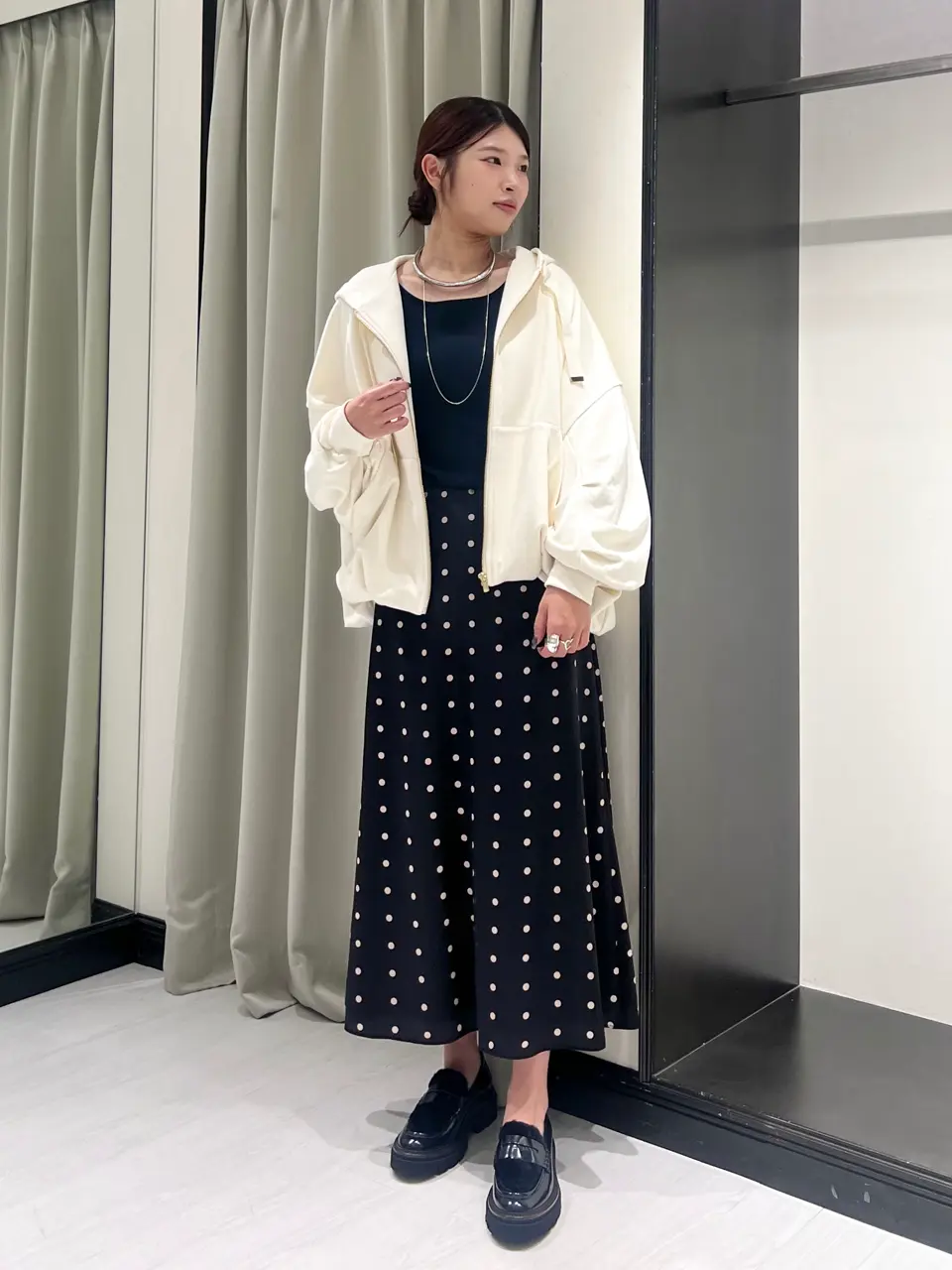 GRACE CONTINENTAL NORIA コーディネート画像