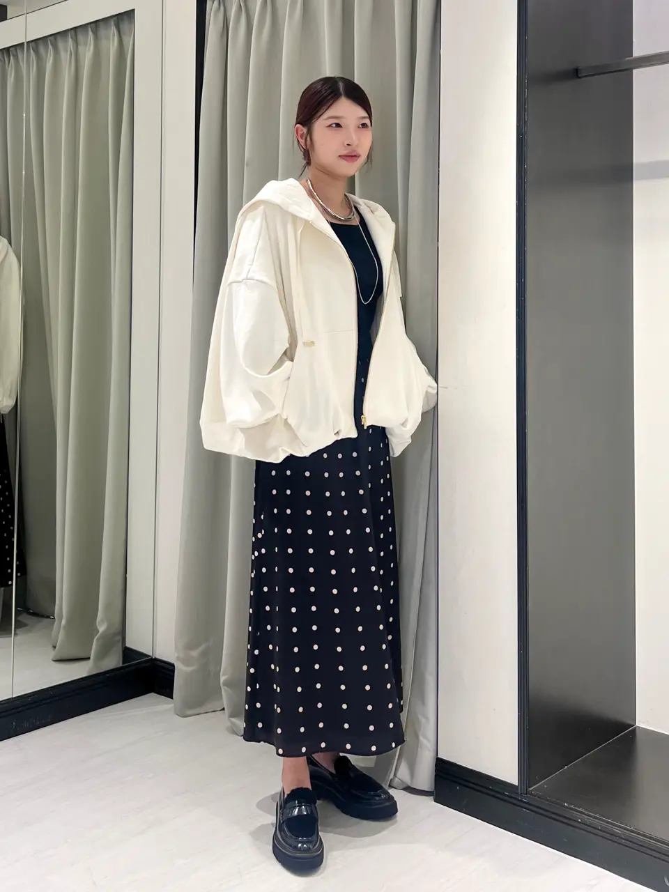 GRACE CONTINENTAL NORIA コーディネート画像