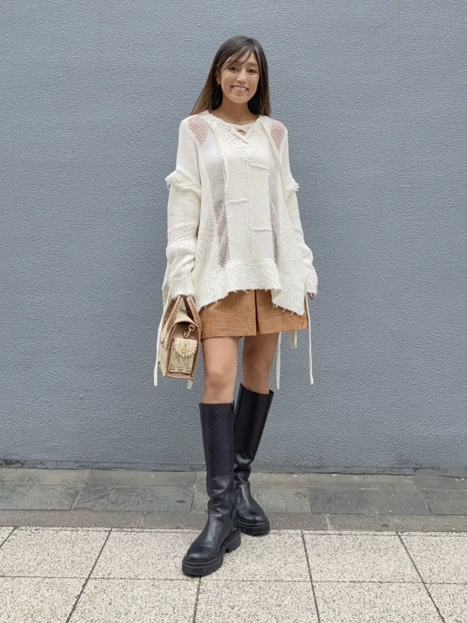 GRACE CONTINENTAL yukimi yonee コーディネート画像