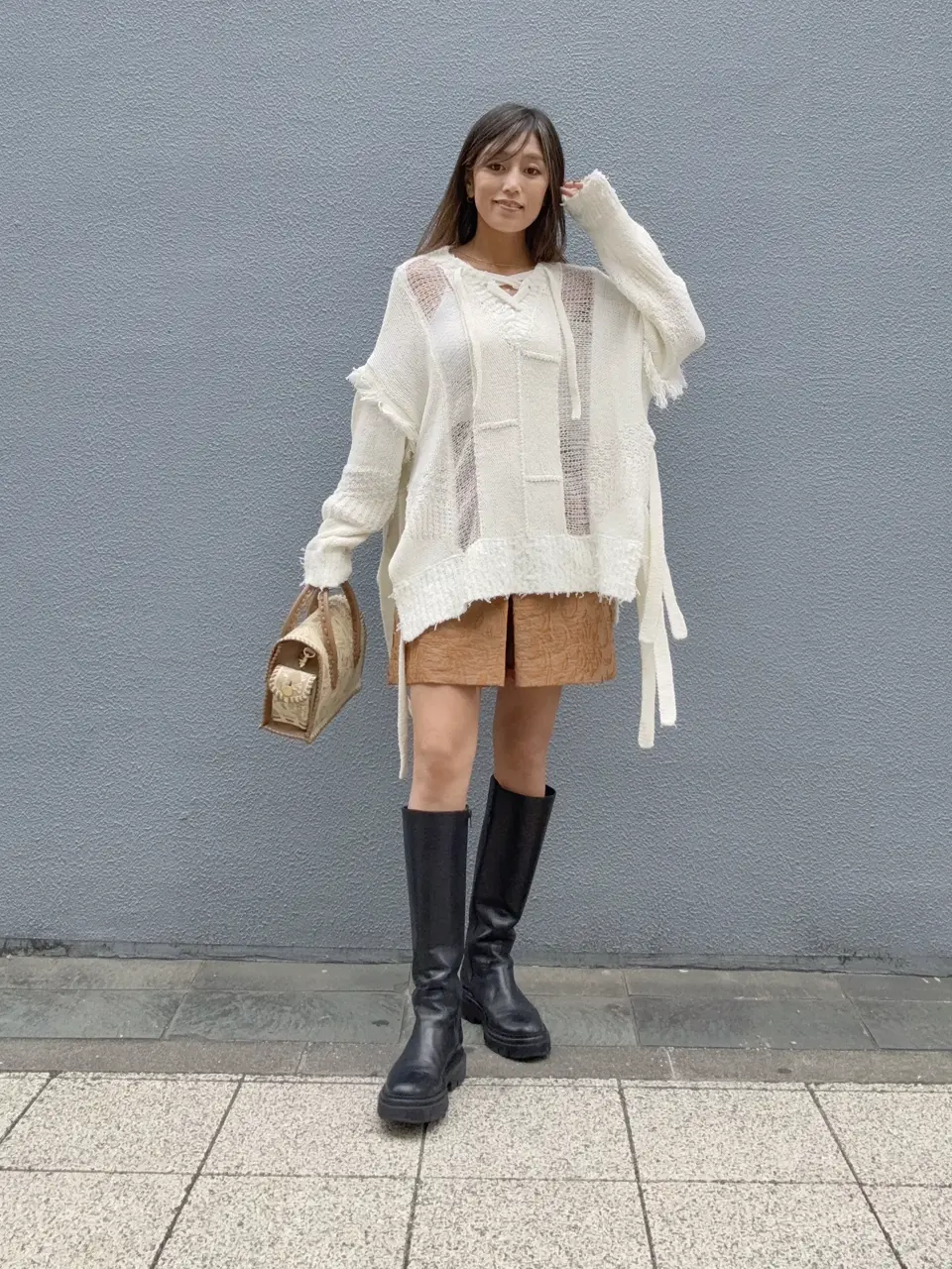 GRACE CONTINENTAL yukimi yonee コーディネート画像