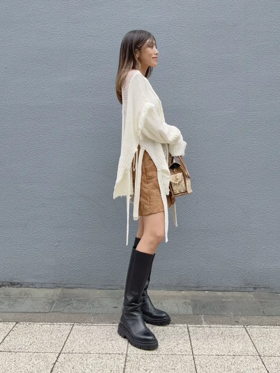 GRACE CONTINENTAL yukimi yonee コーディネート画像