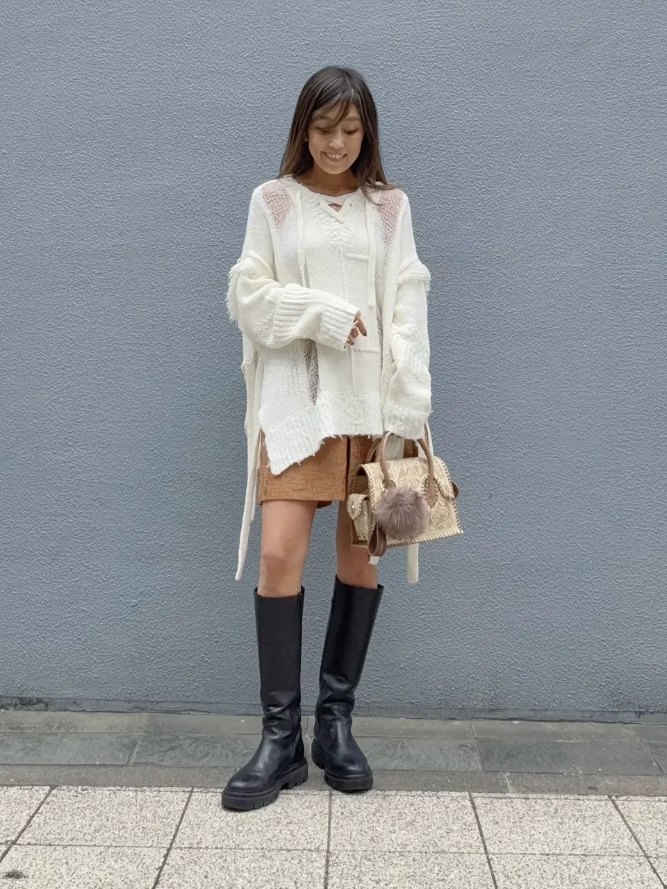 GRACE CONTINENTAL yukimi yonee コーディネート画像