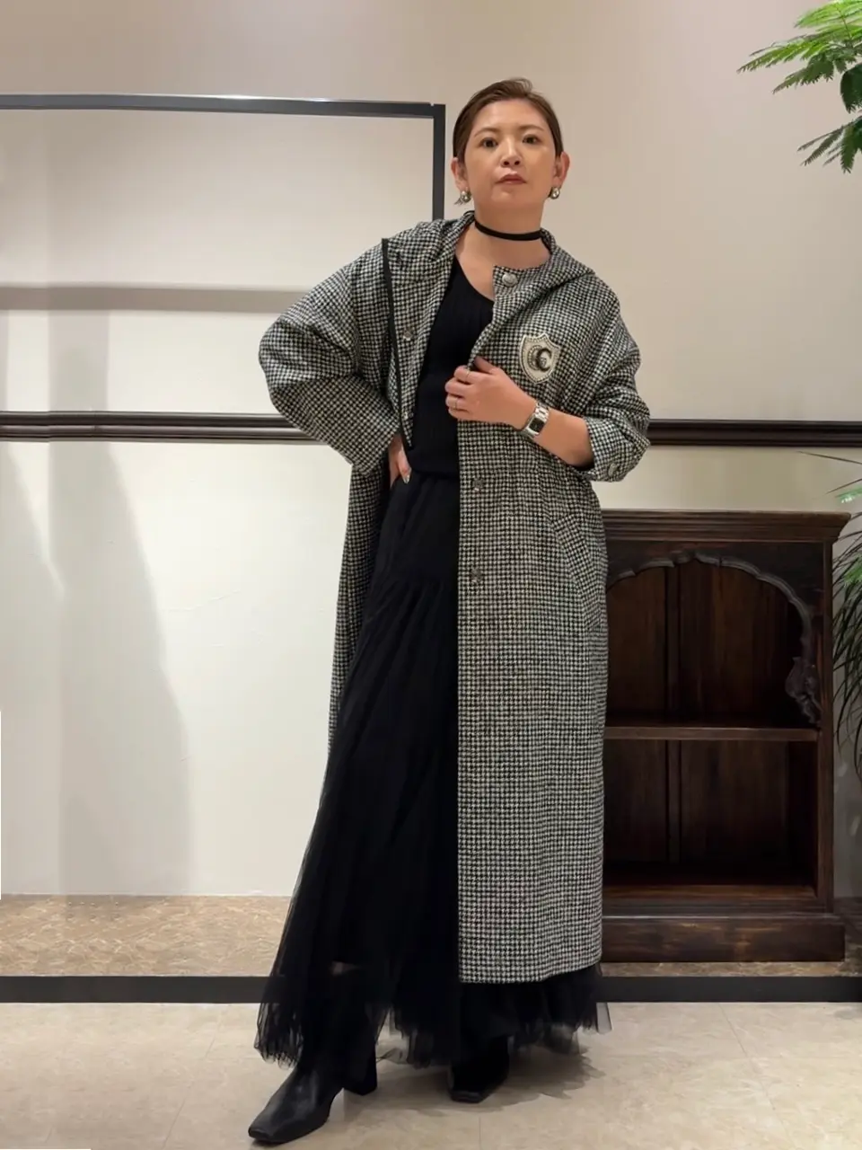 GRACE CONTINENTAL N.YURI コーディネート画像