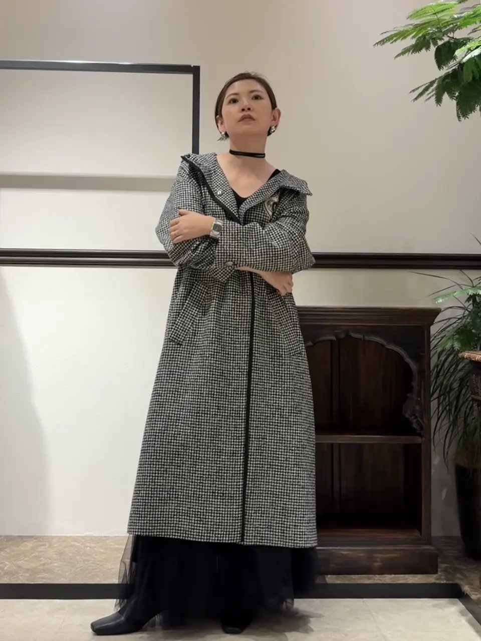 GRACE CONTINENTAL N.YURI コーディネート画像