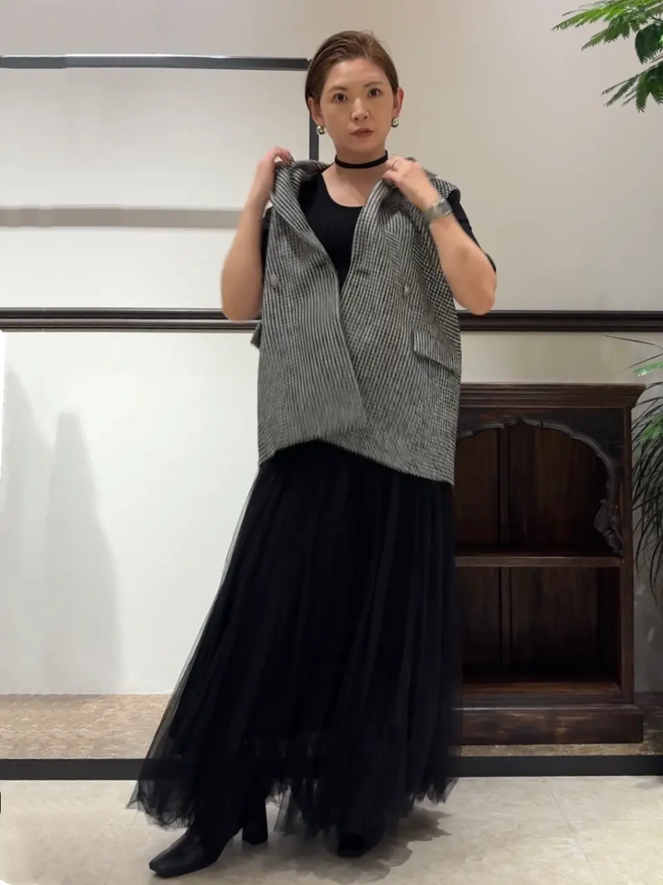 GRACE CONTINENTAL N.YURI コーディネート画像