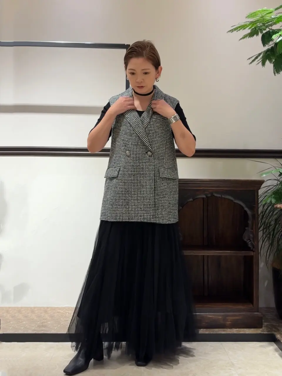 GRACE CONTINENTAL N.YURI コーディネート画像