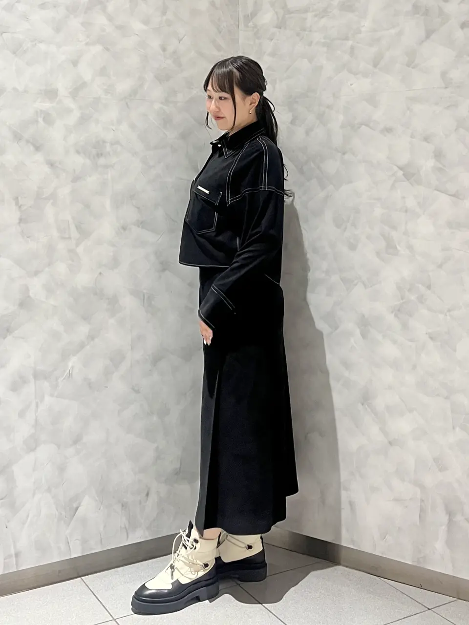 GRACE CONTINENTAL 根本　紗良 コーディネート画像