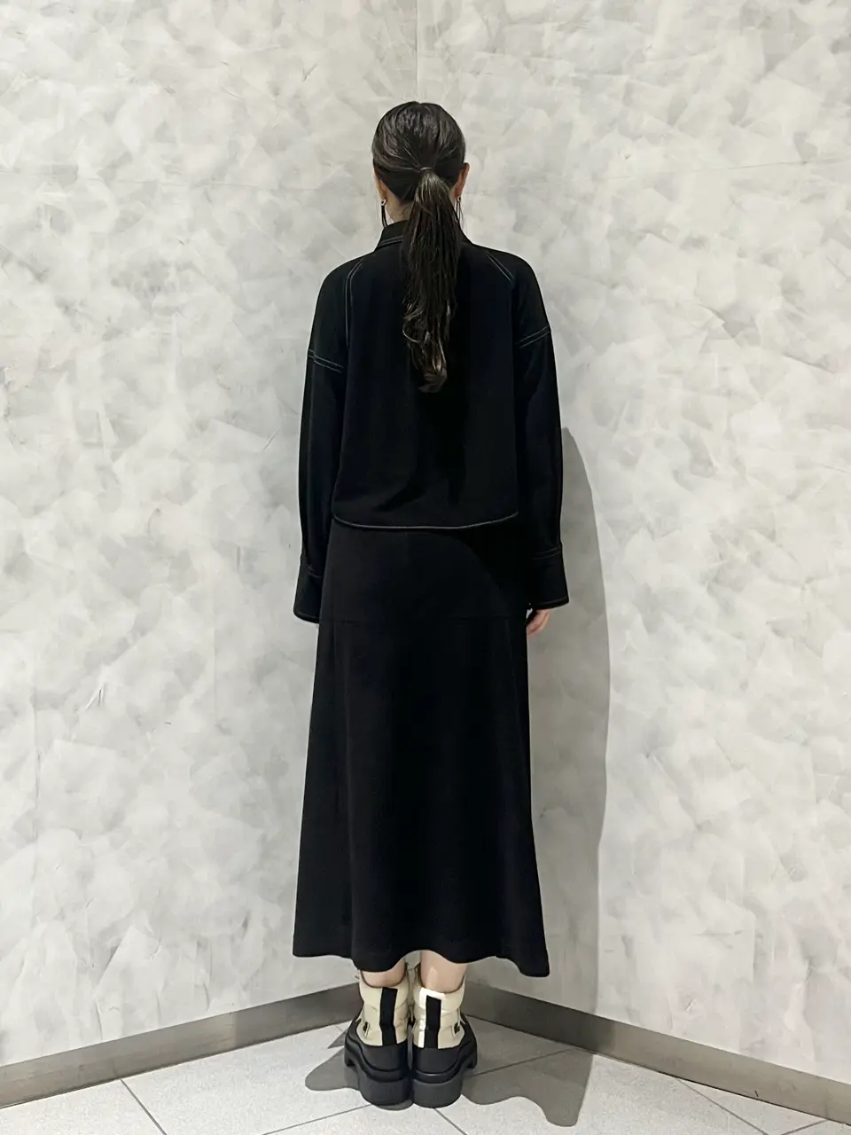 GRACE CONTINENTAL 根本　紗良 コーディネート画像