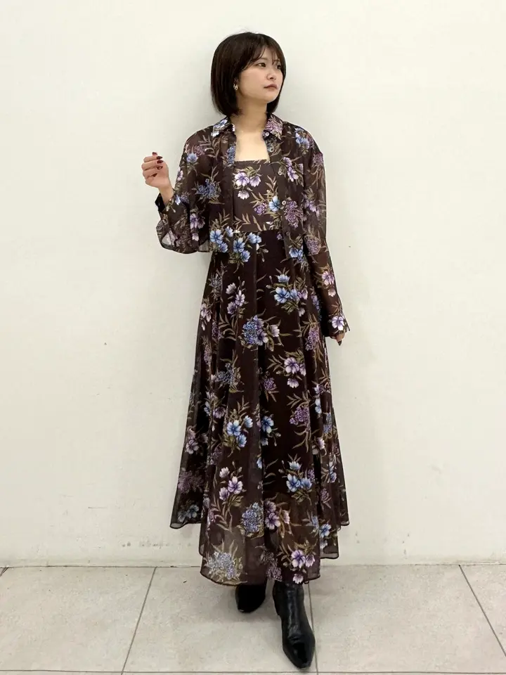 GRACE CONTINENTAL MORITA AI コーディネート画像