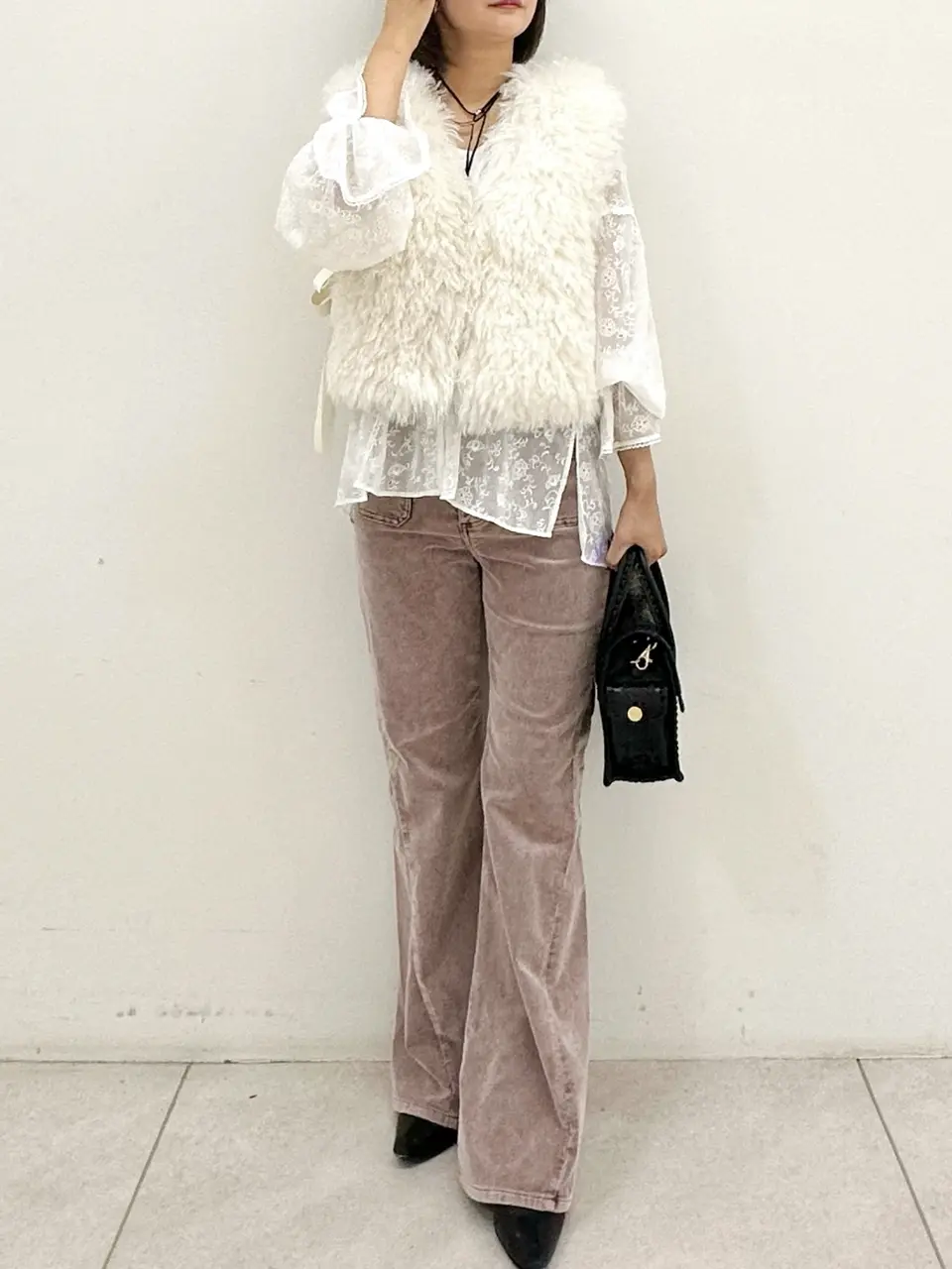 GRACE CONTINENTAL MORITA AI コーディネート画像