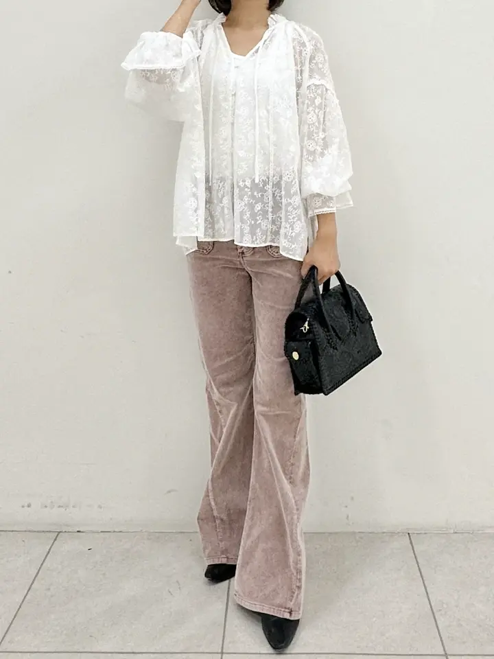 GRACE CONTINENTAL MORITA AI コーディネート画像