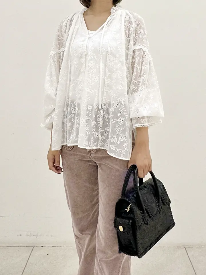 GRACE CONTINENTAL MORITA AI コーディネート画像