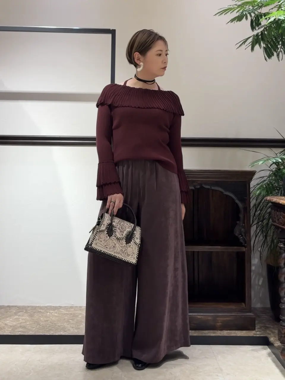 GRACE CONTINENTAL N.YURI コーディネート画像