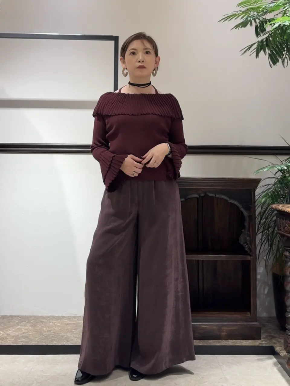 GRACE CONTINENTAL N.YURI コーディネート画像