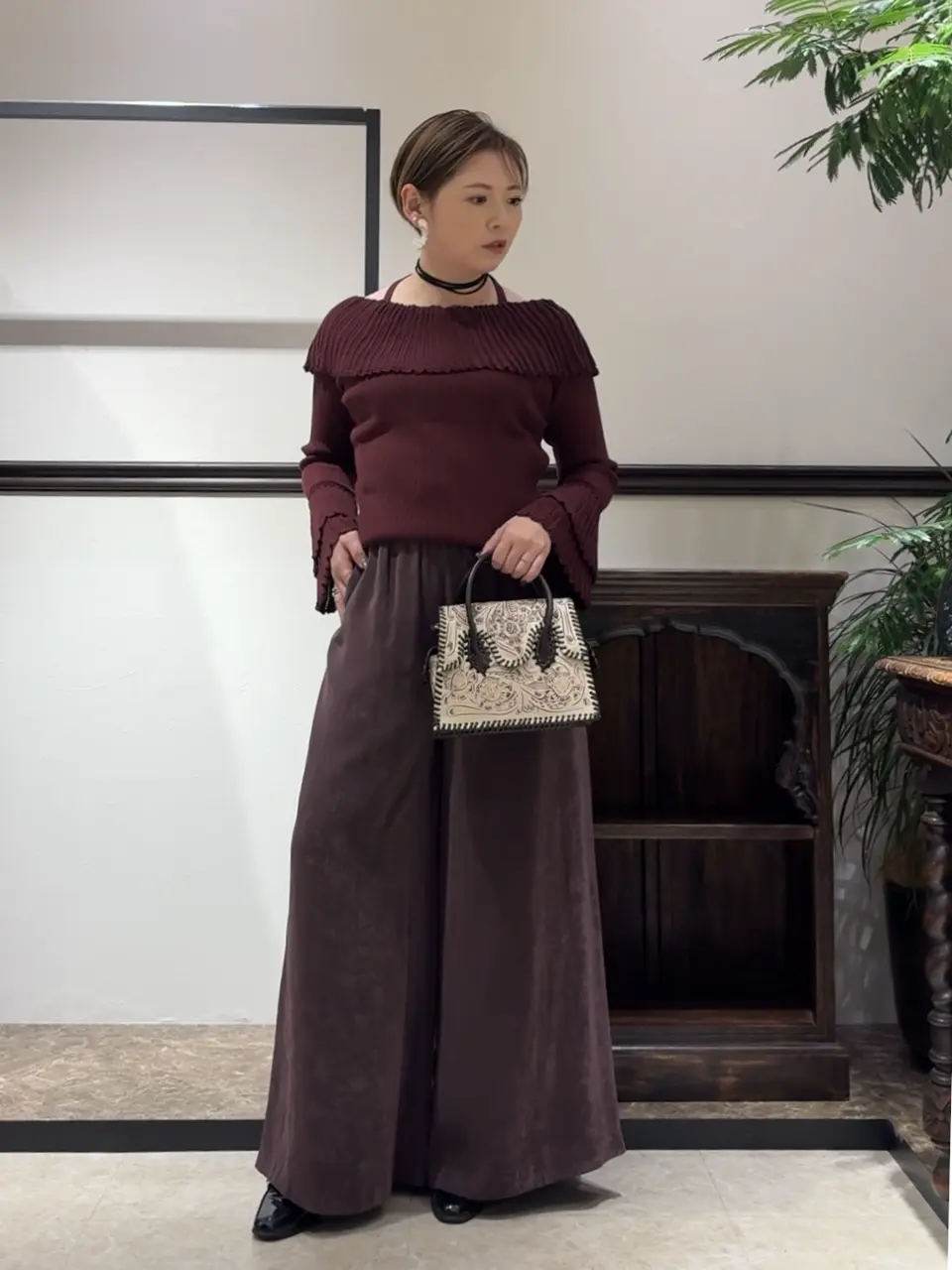 GRACE CONTINENTAL N.YURI コーディネート画像