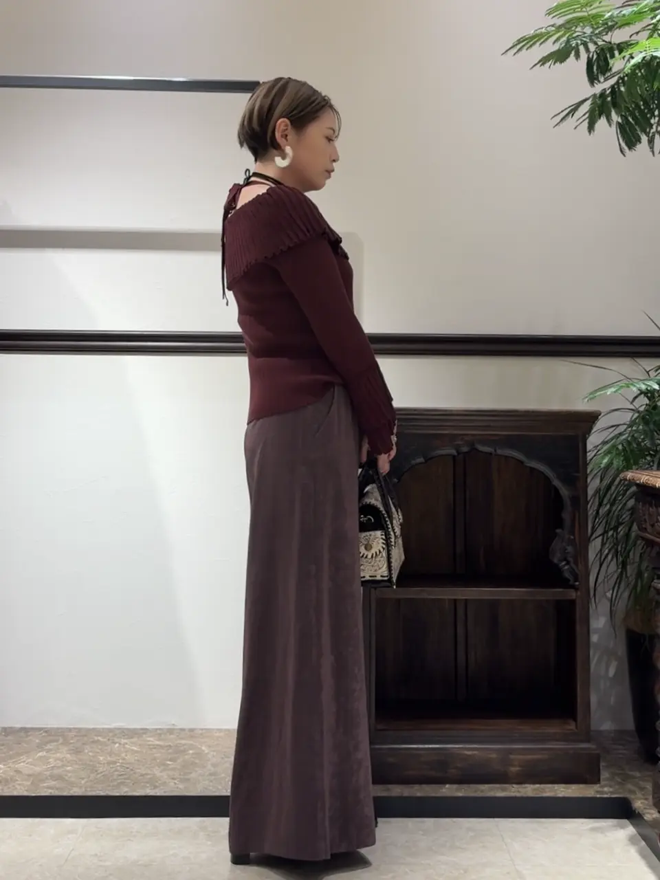 GRACE CONTINENTAL N.YURI コーディネート画像