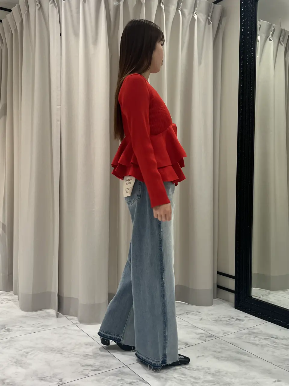 GRACE CONTINENTAL 赤坂 梨来 コーディネート画像