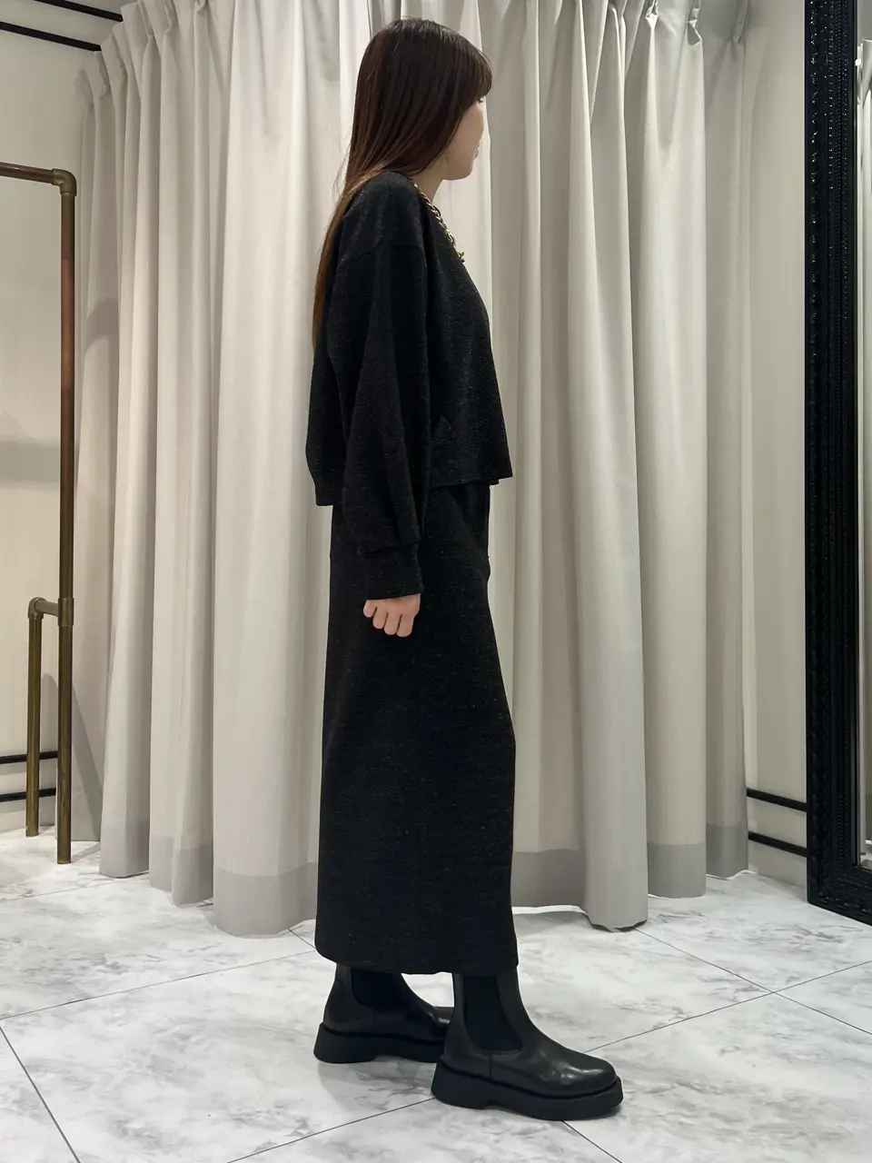 GRACE CONTINENTAL 赤坂 梨来 コーディネート画像