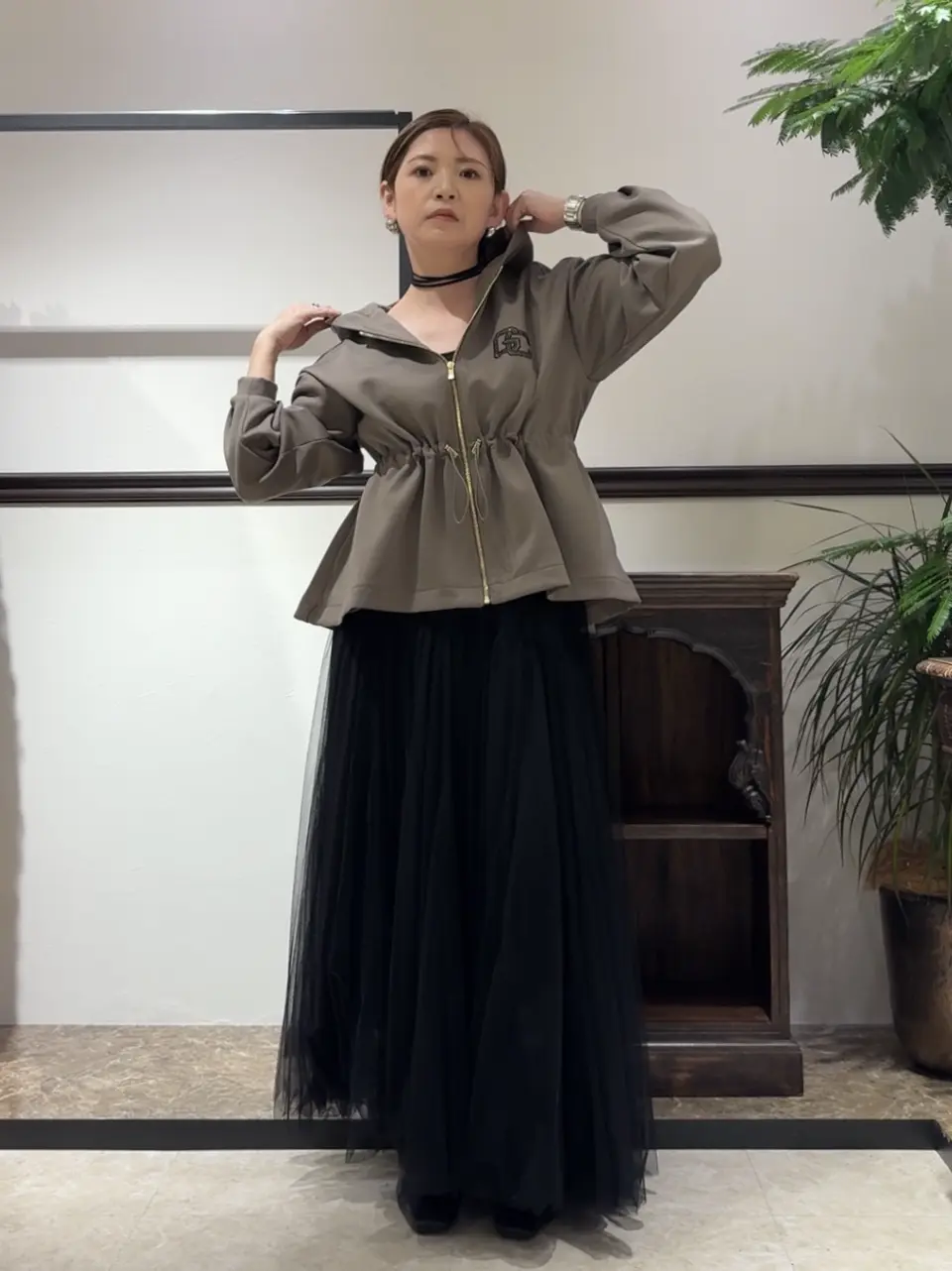 GRACE CONTINENTAL N.YURI コーディネート画像